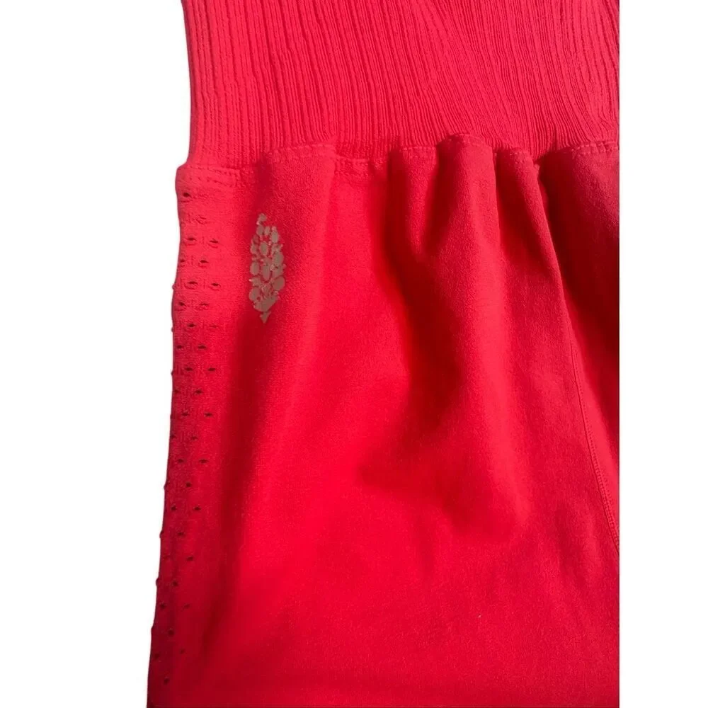 Free People Movement Romper Women XS/S Pink Seamless Runsie One Piece Active